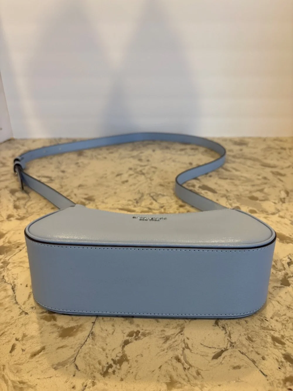 EUC Kate Spade Bleeker Street Blue Saffiano Leather Crossbody Handbag